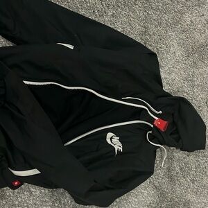 Nike cropped wind breaker jacket